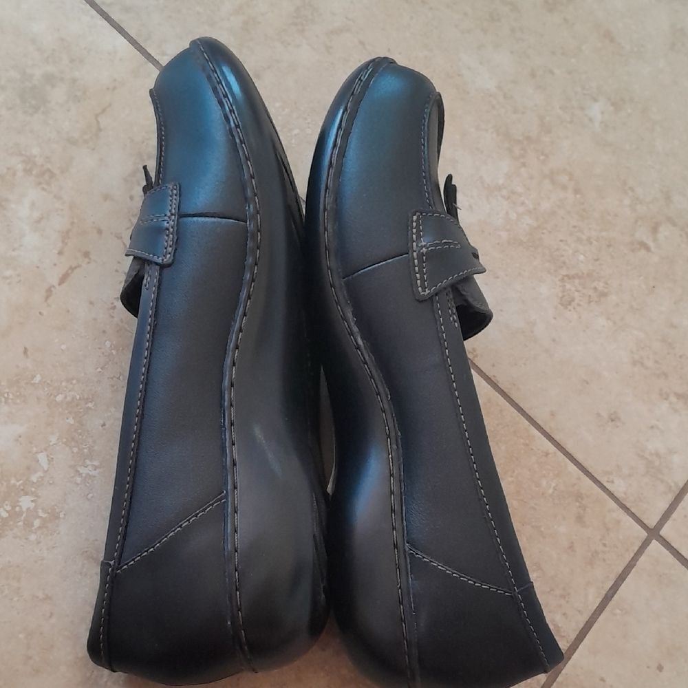 Clarks Ashland Bubble Loader, Upper Leather Slip-Ons Sz 11 - Picture 10 of 17